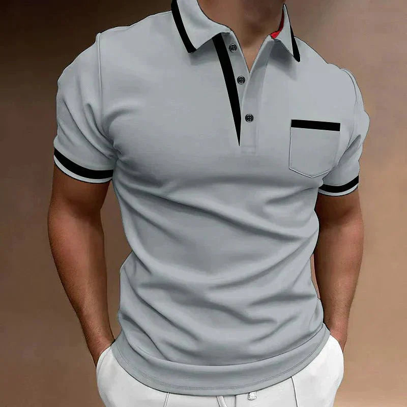 Men's Cotton Polo — Smart-Casual Short Sleeve 3