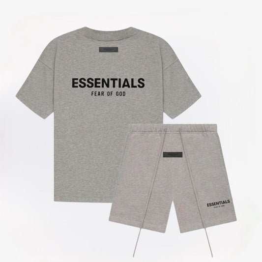 Men's Cotton Set — Comfortable Tee and Shorts 1