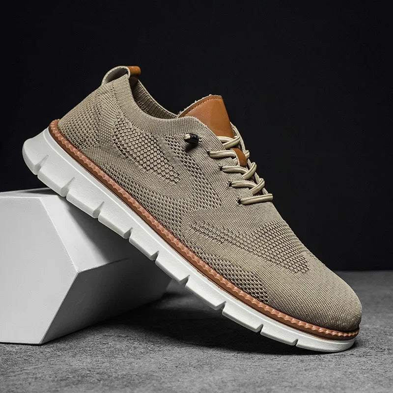 Men's Handcrafted Leather Dress Shoes — Breathable Lining 1