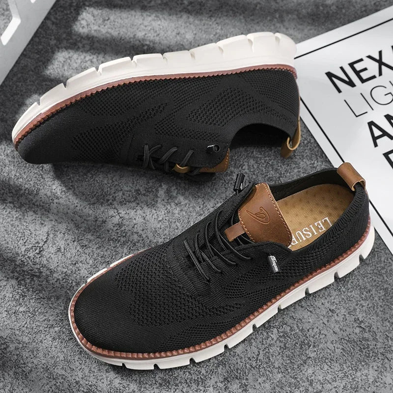 Men's Handcrafted Leather Dress Shoes — Breathable Lining 7