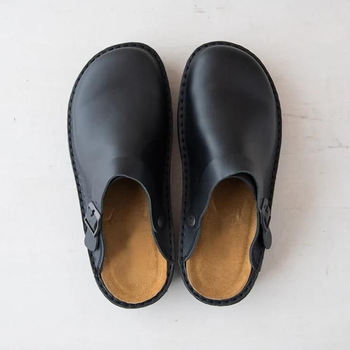 Men's Leather Clogs — Breathable with Rubber Sole 2