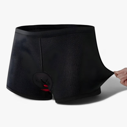 Men's Leather Motorcycle Pants With Gel Comfort Padding 4
