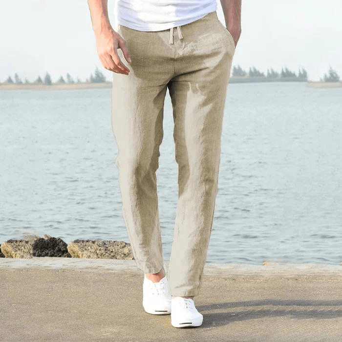 Men's Linen Trousers — Breathable Summer Comfort 3