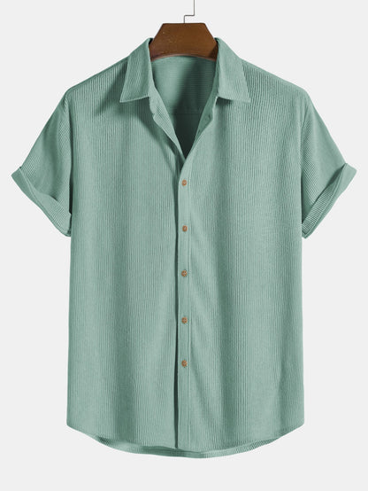Men's Short-Sleeve Set — Breathable Summer Two-Piece 14