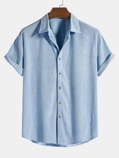 Men's Short-Sleeve Set — Breathable Summer Two-Piece 16