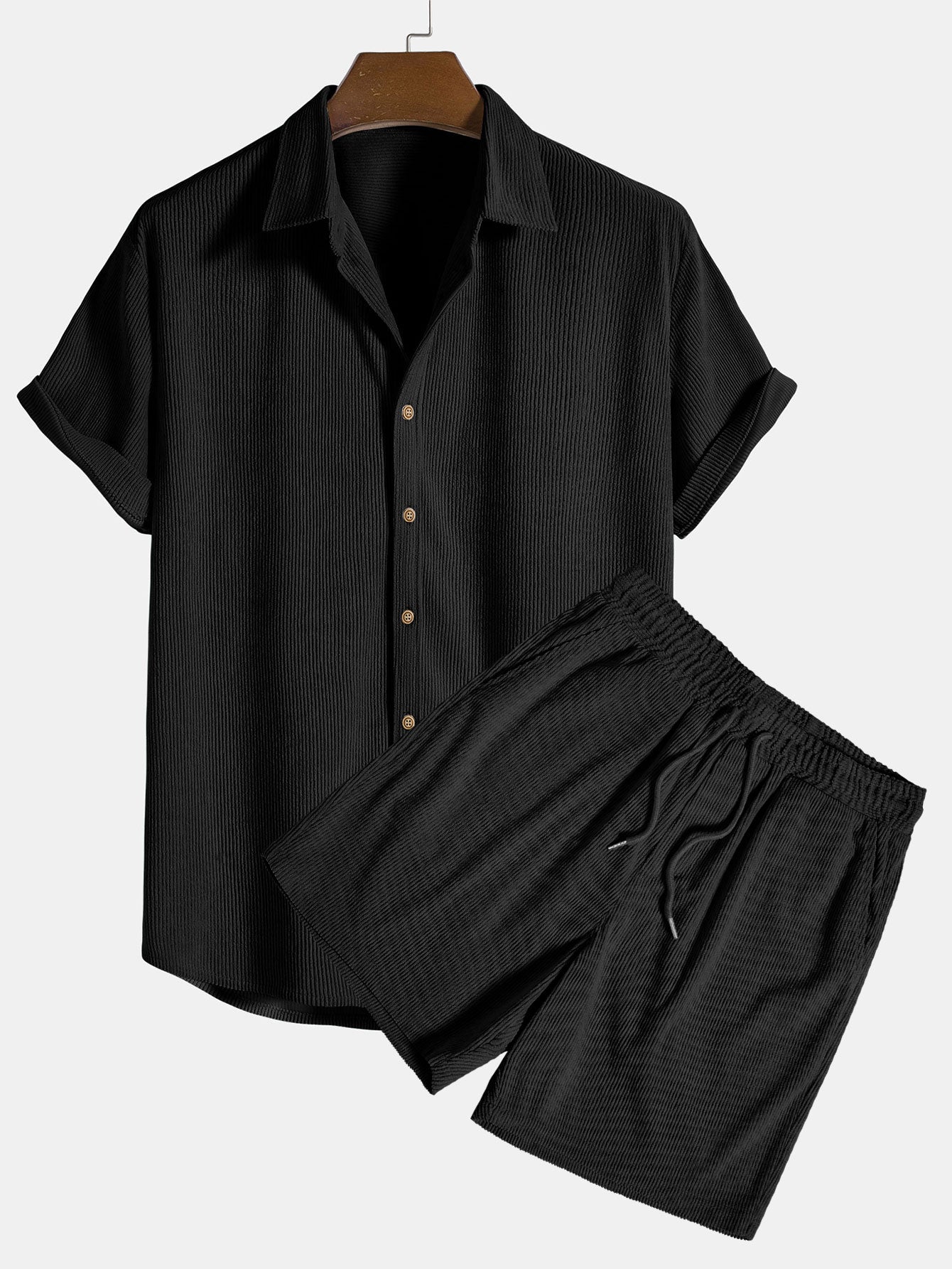 Men's Short-Sleeve Set — Breathable Summer Two-Piece 2