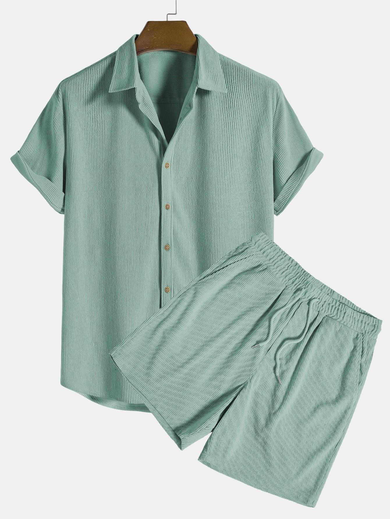 Men's Short-Sleeve Set — Breathable Summer Two-Piece 3