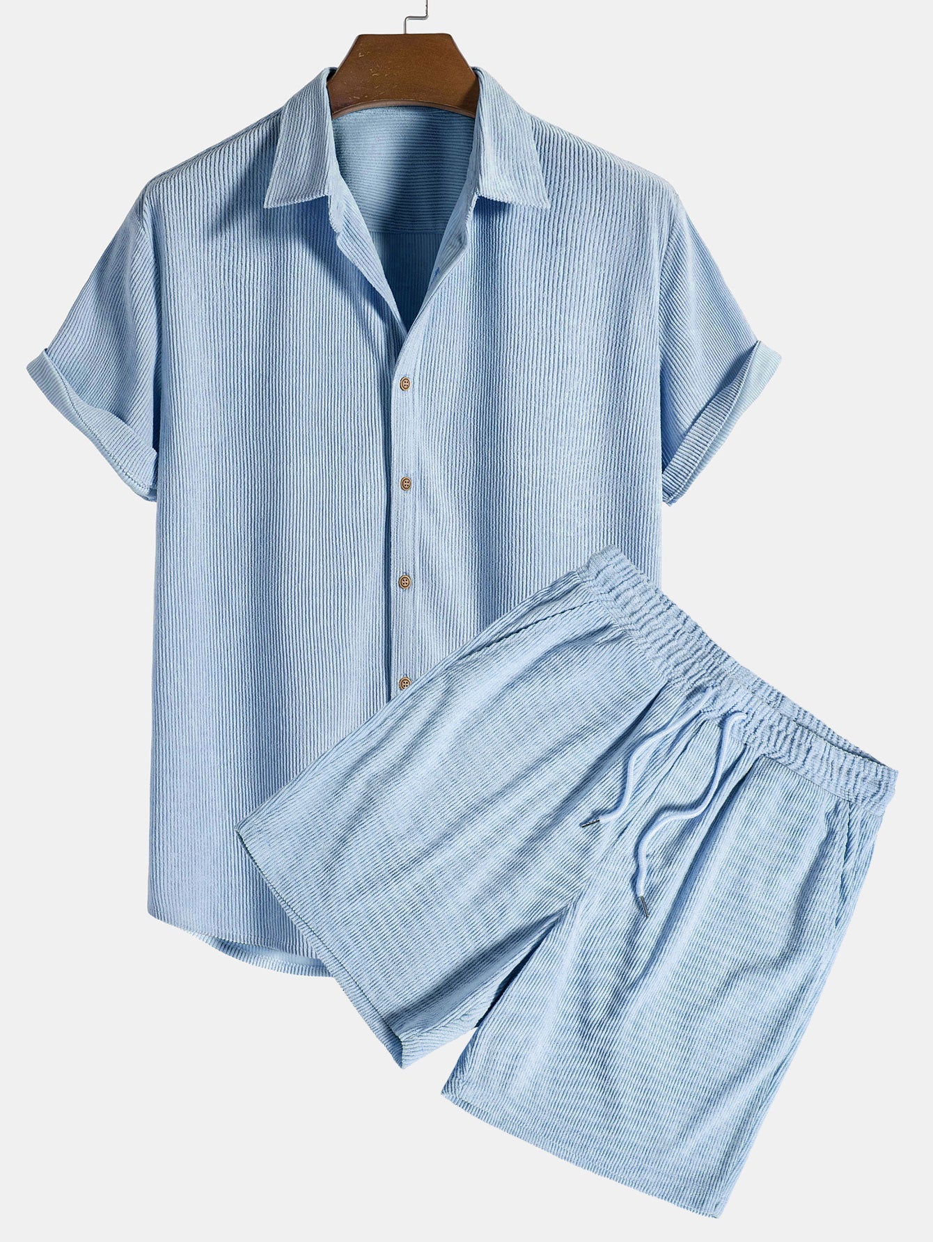 Men's Short-Sleeve Set — Breathable Summer Two-Piece 4