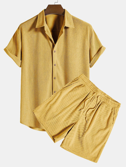 Men's Short-Sleeve Set — Breathable Summer Two-Piece 6