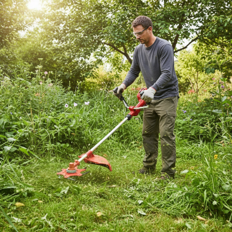 Metal Trimmer Head — Grass and Brush Cutting Blade 3
