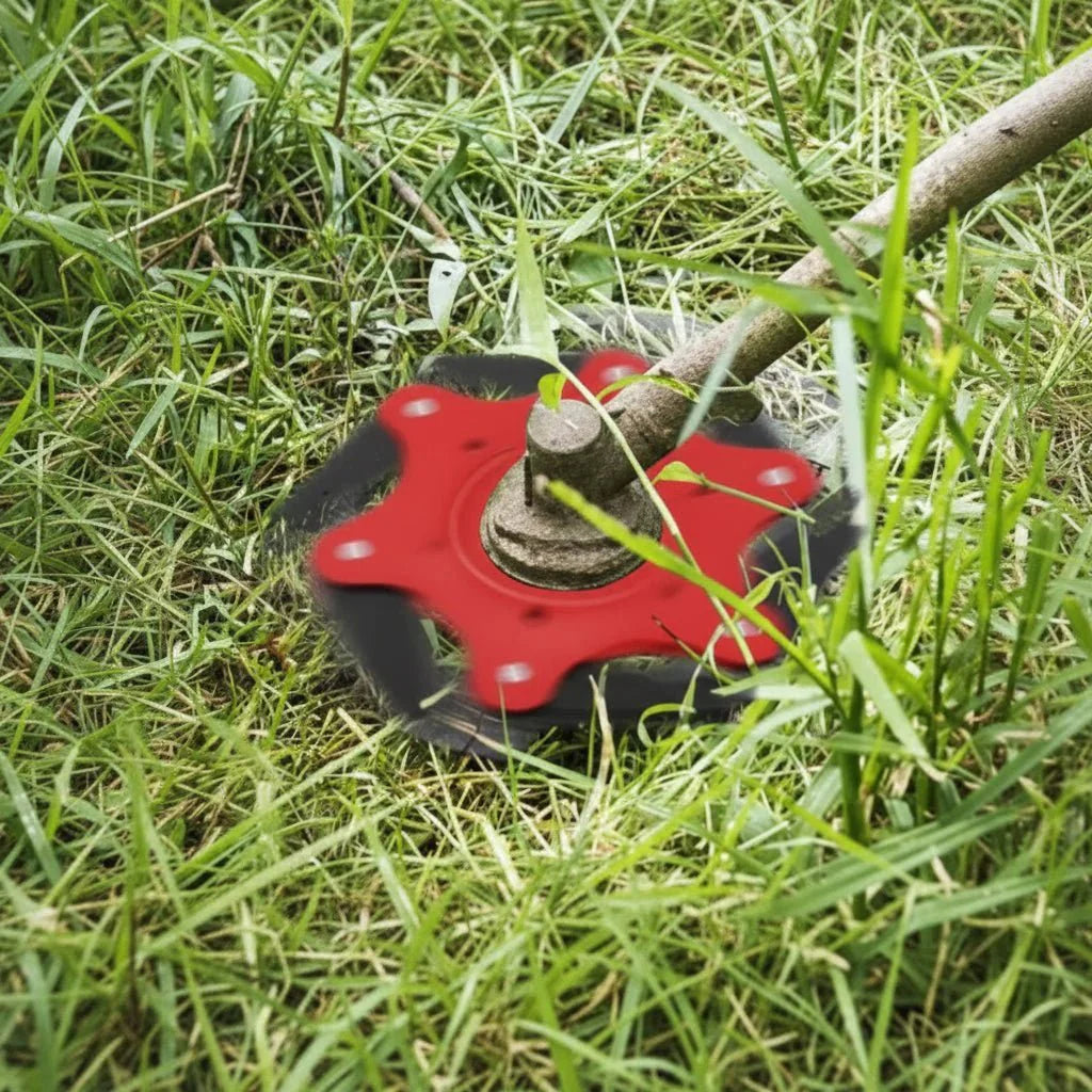 Metal Trimmer Head — Grass and Brush Cutting Blade 4