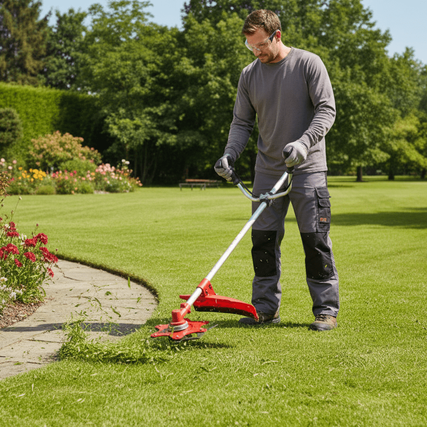 Metal Trimmer Head — Grass and Brush Cutting Blade 6
