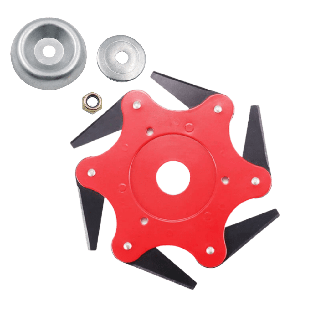 Metal Trimmer Head — Grass and Brush Cutting Blade 8
