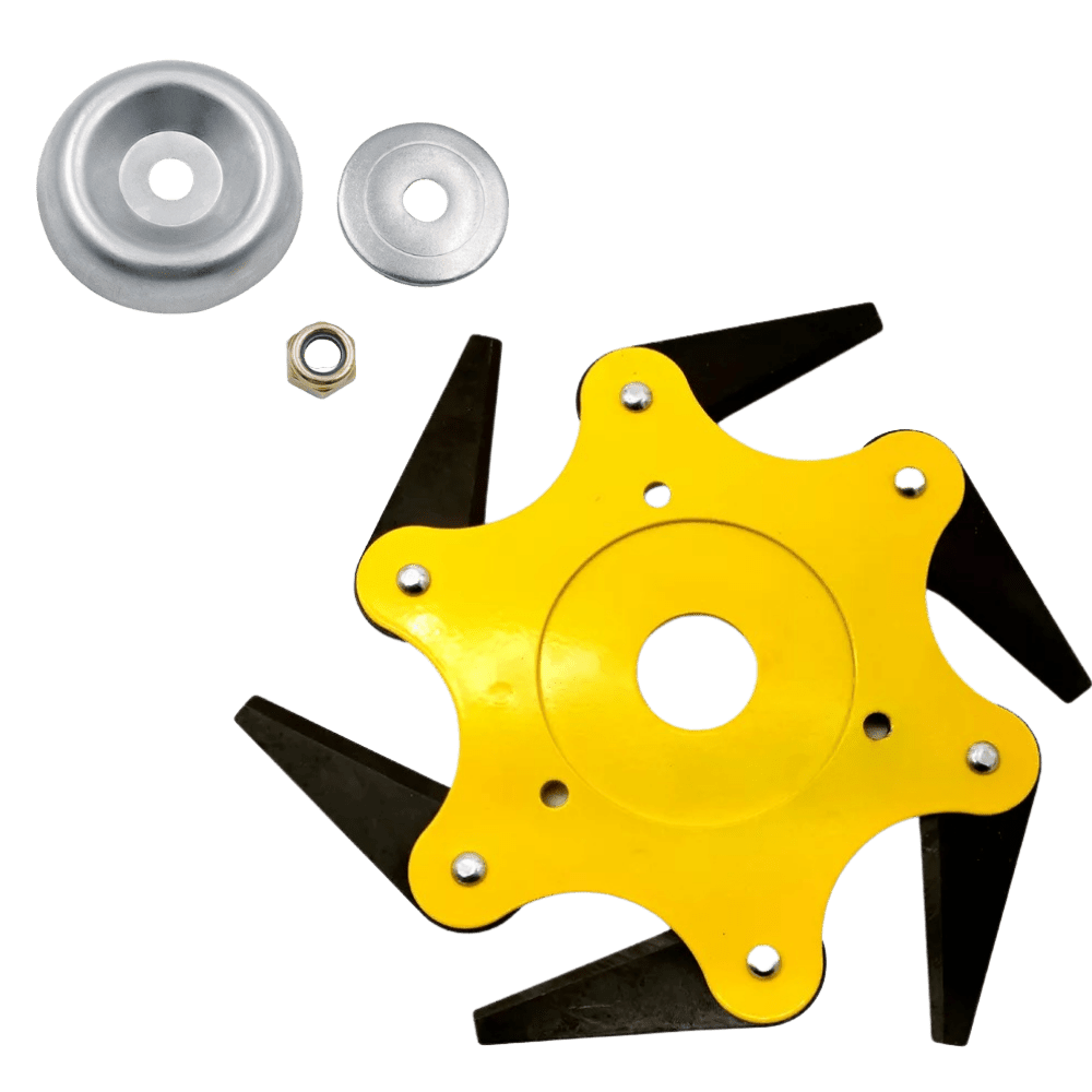 Metal Trimmer Head — Grass and Brush Cutting Blade 9