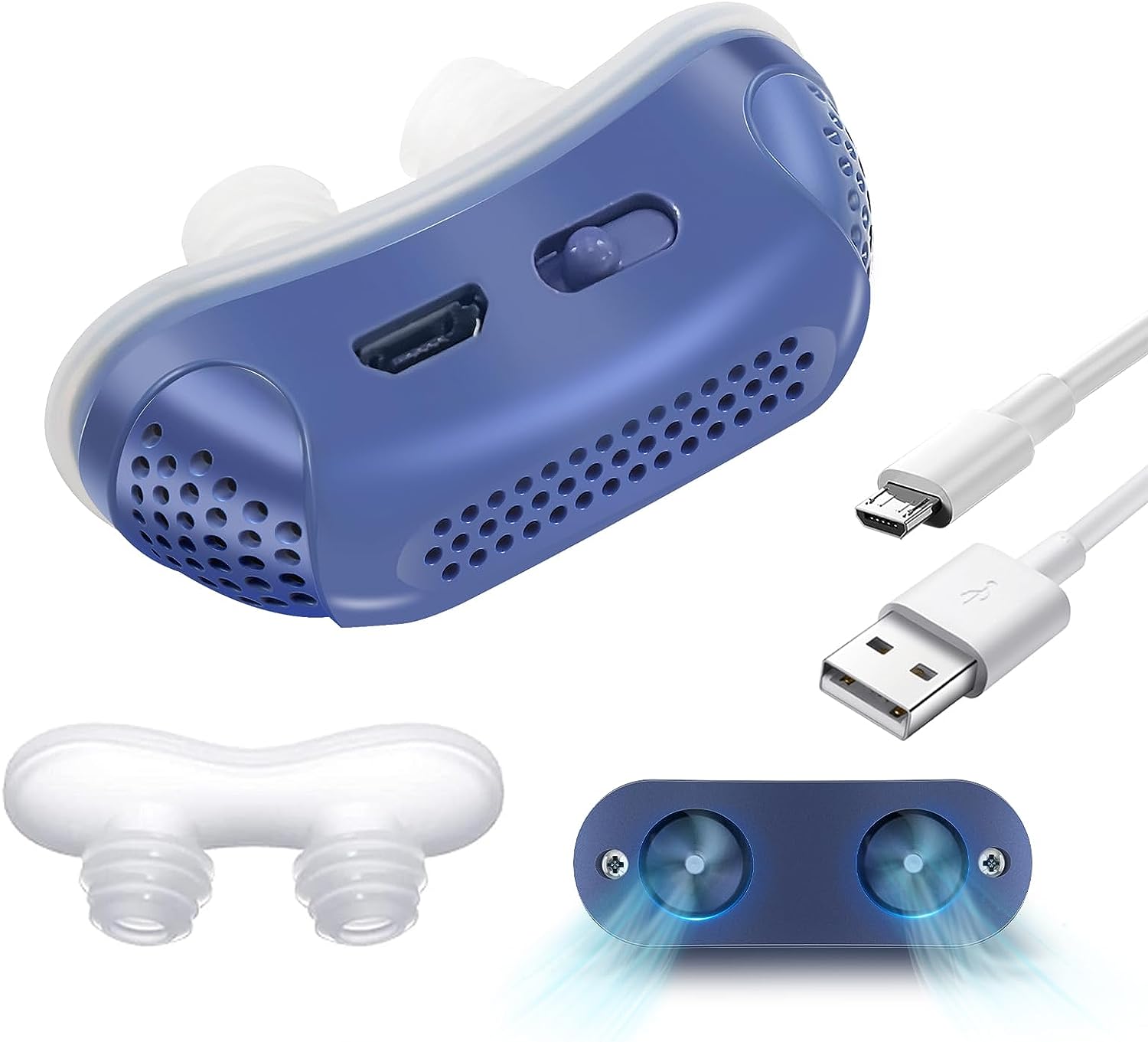 Micro CPAP Anti-Snoring Device for Mild Sleep Apnea 8