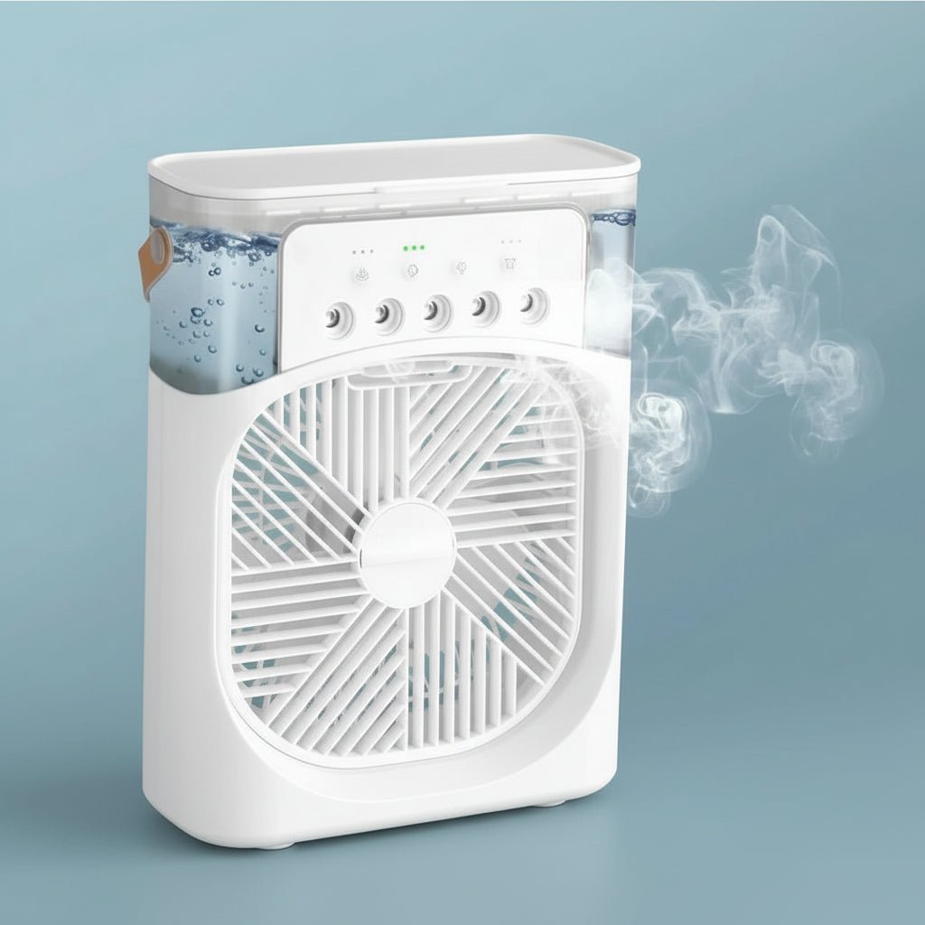 Mini Portable Air Cooler — Rechargeable with Water Tank 4