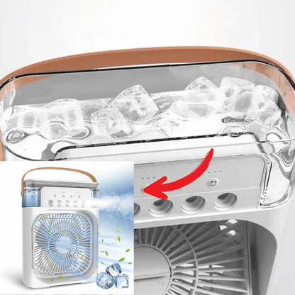 Mini Portable Air Cooler — Rechargeable with Water Tank 5