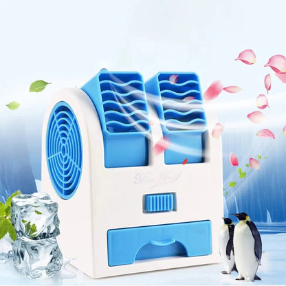 Mini USB Air Cooler — Quiet, Dual Air Outlet 2