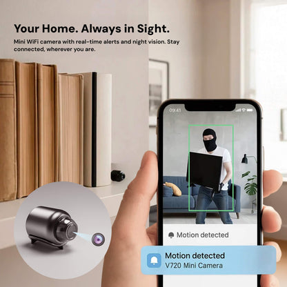 Mini WiFi Security Camera — 1080p Night Vision 3