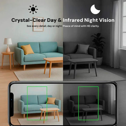 Mini WiFi Security Camera — 1080p Night Vision 4
