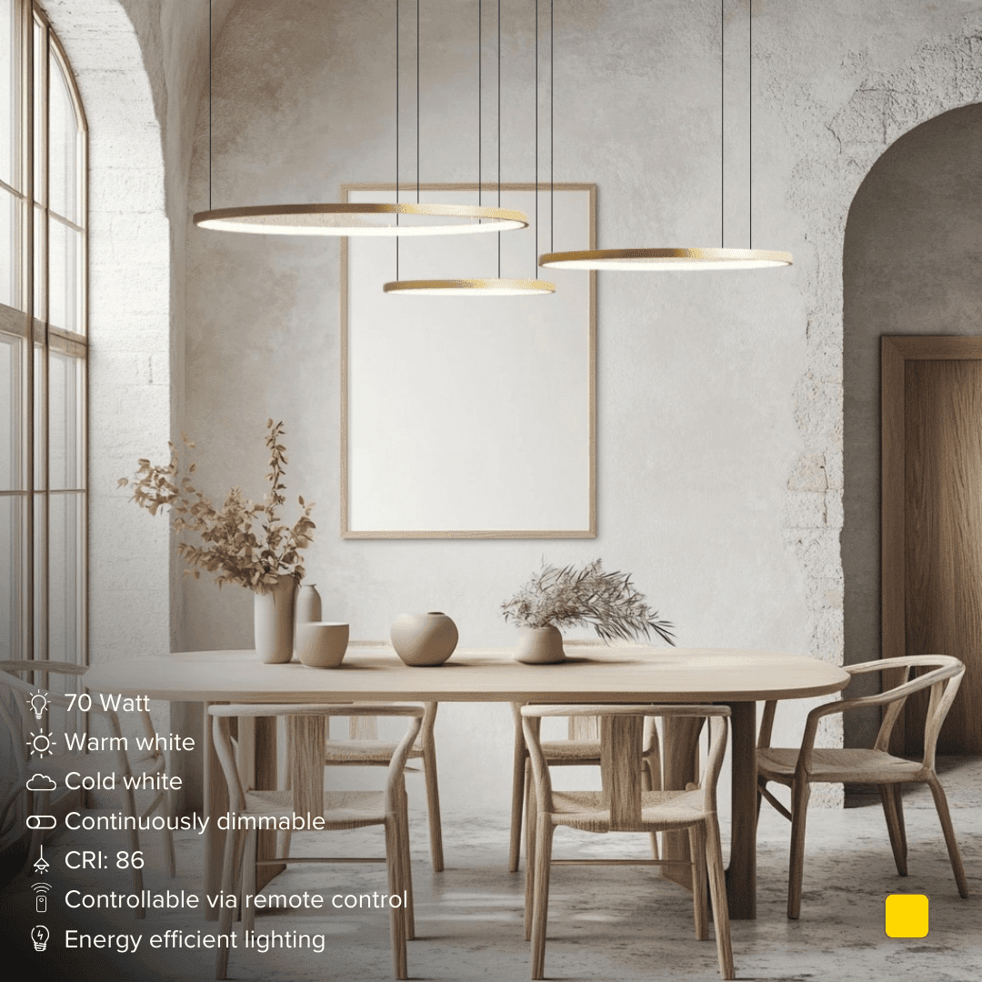Minimalist Ceiling Light — Timeless Elegant Glow 5