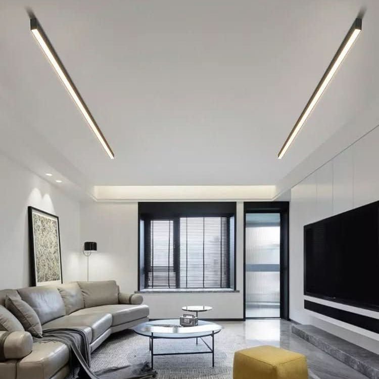 Minimalist LED Ceiling Light — Aluminum Modern Design 2