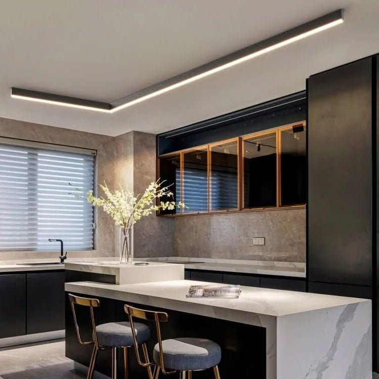 Minimalist LED Ceiling Light — Aluminum Modern Design 5
