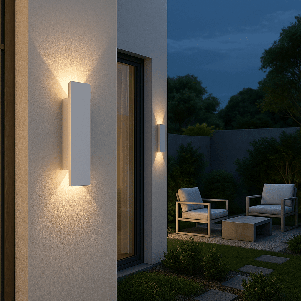 Minimalist LED Wall Light — Waterproof Outdoor Sconce 1