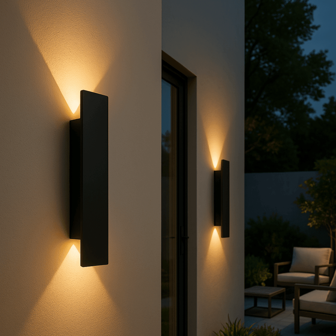Minimalist LED Wall Light — Waterproof Outdoor Sconce 2