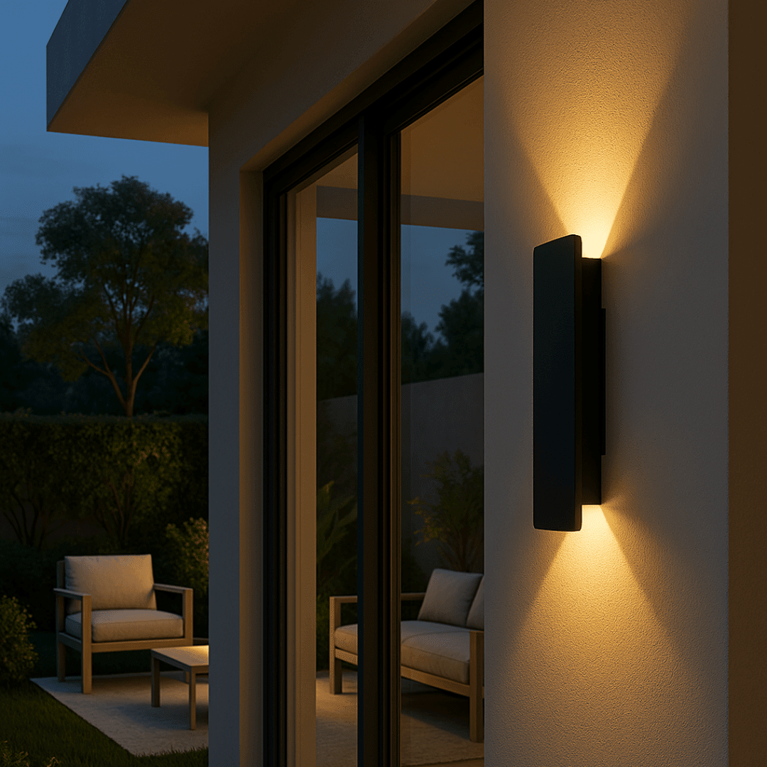 Minimalist LED Wall Light — Waterproof Outdoor Sconce 3