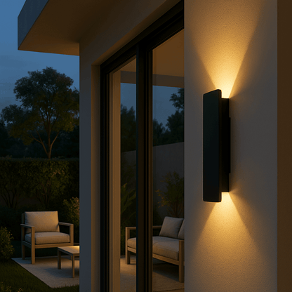 Minimalist LED Wall Light — Waterproof Outdoor Sconce 3