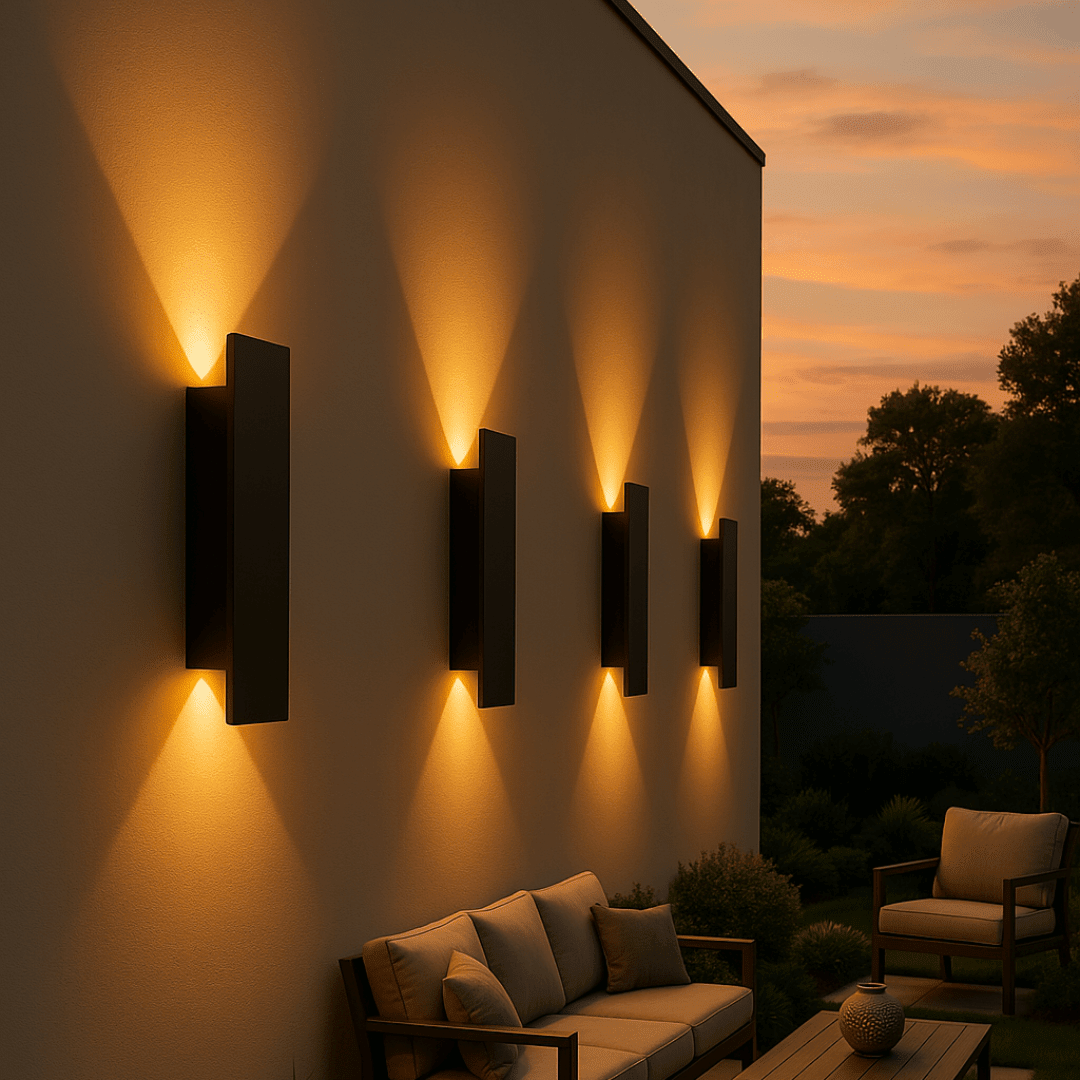 Minimalist LED Wall Light — Waterproof Outdoor Sconce 4
