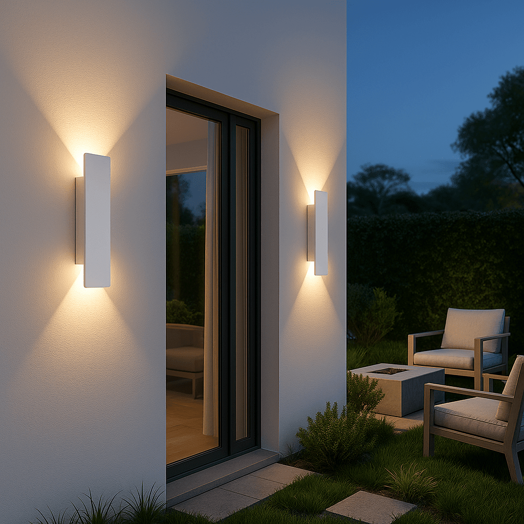 Minimalist LED Wall Light — Waterproof Outdoor Sconce 7