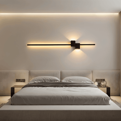 Minimalist LED Wall Sconce — Indirect Metal Lighting 2