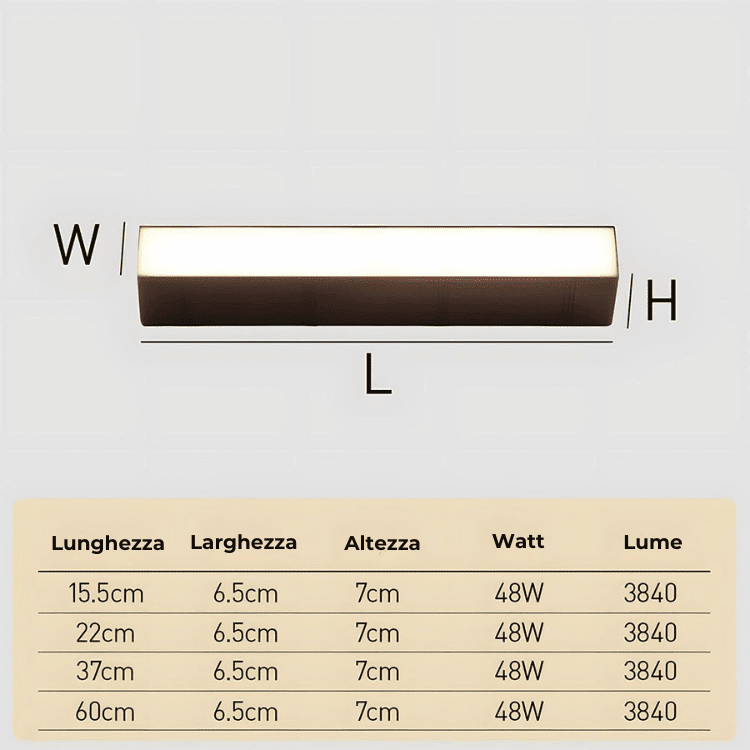 Modern Outdoor LED Wall Light in Black Aluminum 6