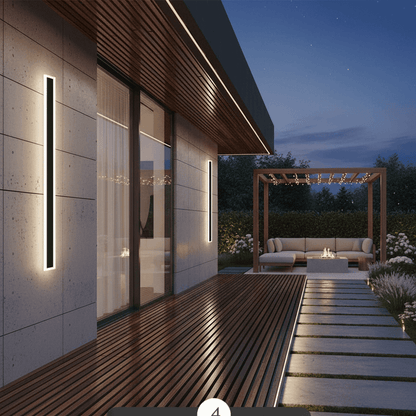 Modern Outdoor Wall Lamp — Weatherproof LED 3