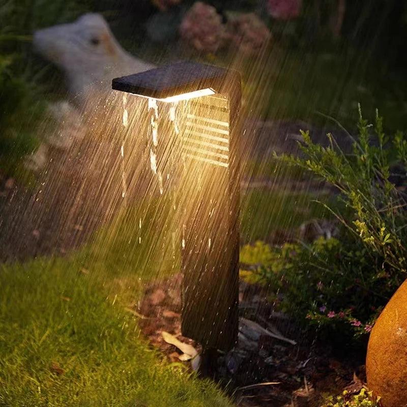 Modern Solar Garden Lamp Post — Adjustable Light 2