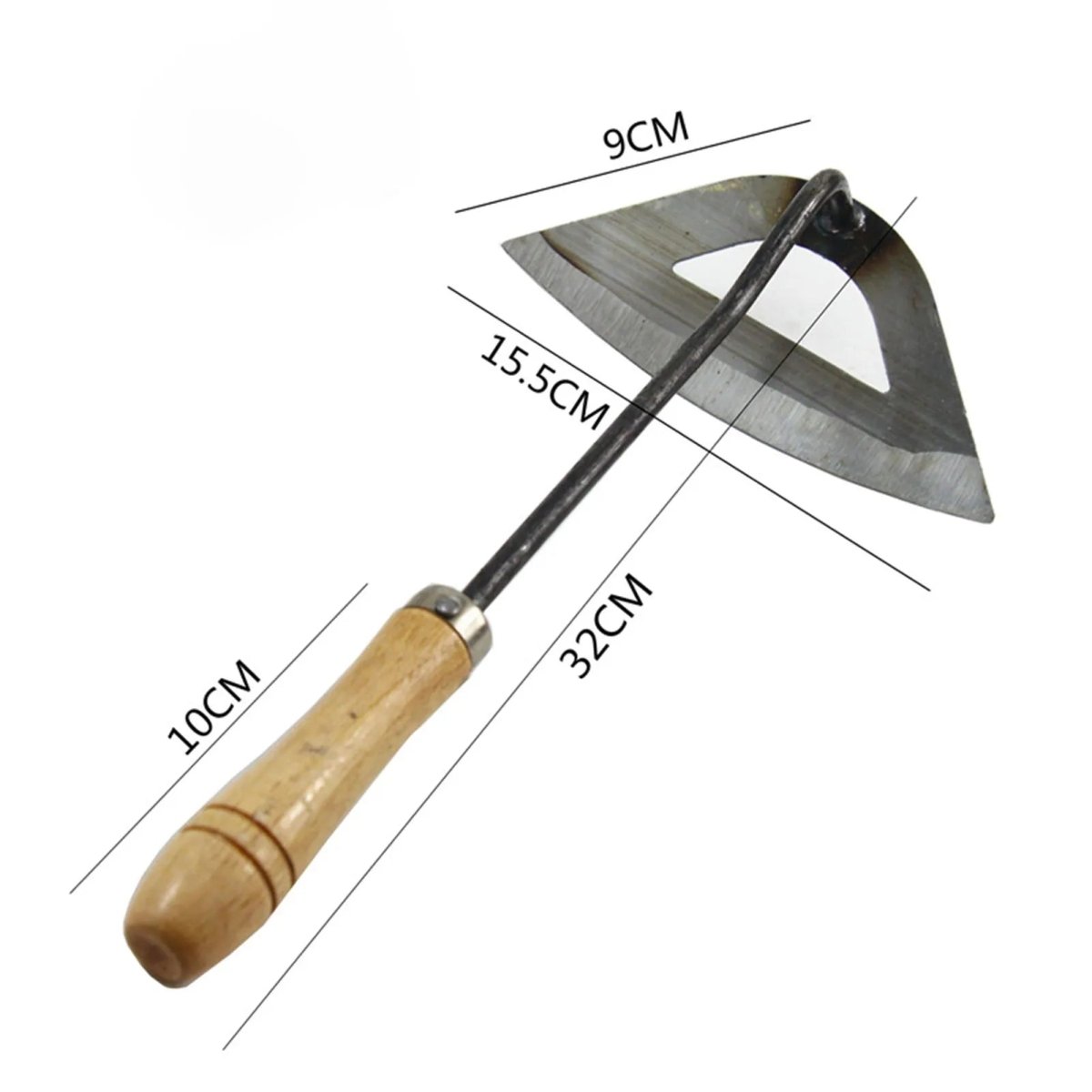 Multi-Use Garden Hoe — Carbon Steel Weeding Tool 9