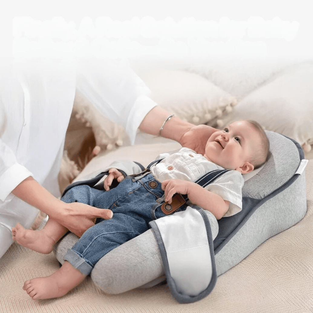 Newborn Anti-Reflux Sleep Nest — 15° Incline Wedge 1