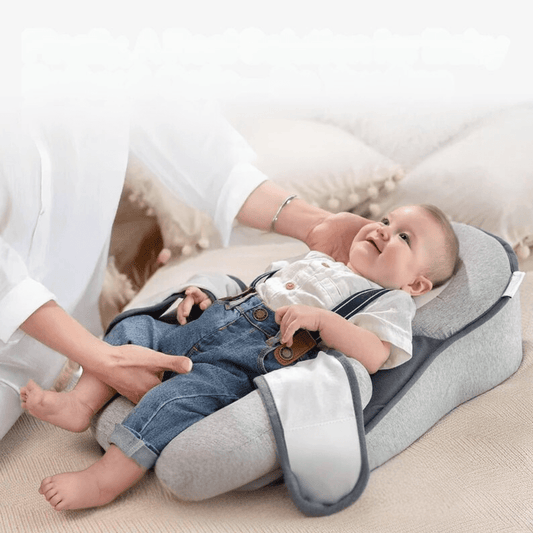 Newborn Anti-Reflux Sleep Nest — 15° Incline Wedge 1