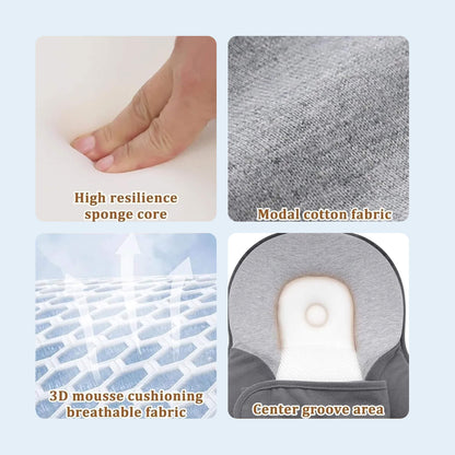Newborn Anti-Reflux Sleep Nest — 15° Incline Wedge 7