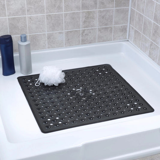 Non-Slip Shower Mat — Suction Grip with Drainage Holes 1