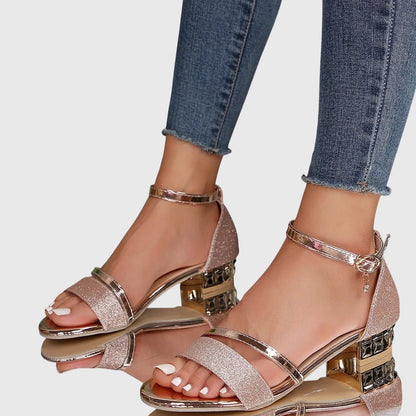 Orthopedic Heeled Sandals — Adjustable Buckle Comfort 6