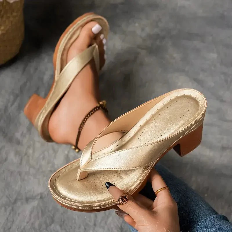 Orthopedic Heeled Slippers — Comfort and Arch Support 10