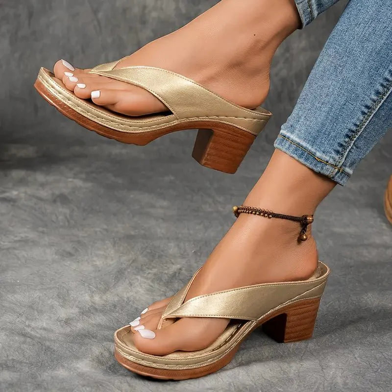 Orthopedic Heeled Slippers — Comfort and Arch Support 3