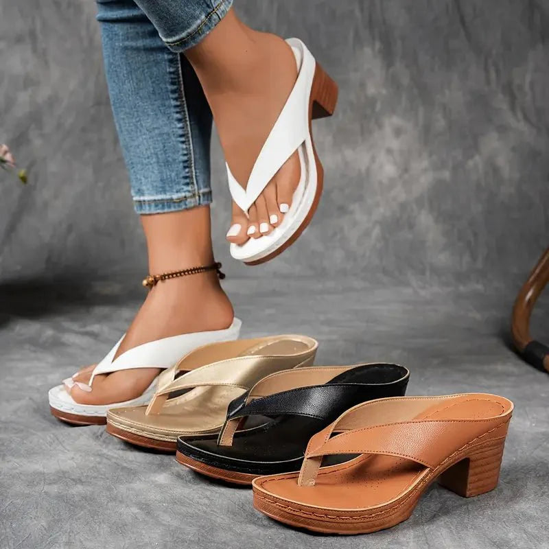Orthopedic Heeled Slippers — Comfort and Arch Support 8