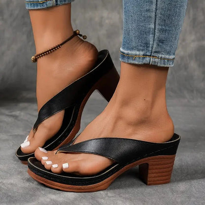 Orthopedic Heeled Slippers — Comfort and Arch Support 9