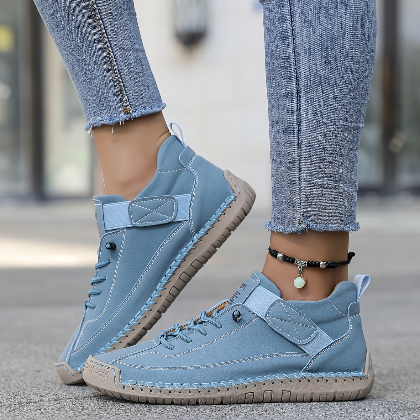 Orthopedic Sneakers with Adjustable Velcro Strap 6