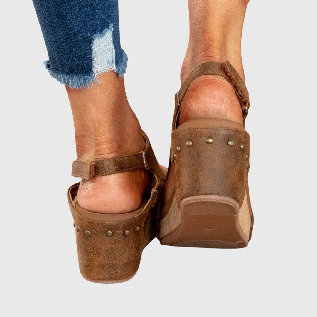 Orthopedic Wedge Sandals — Adjustable Strap Comfort 13