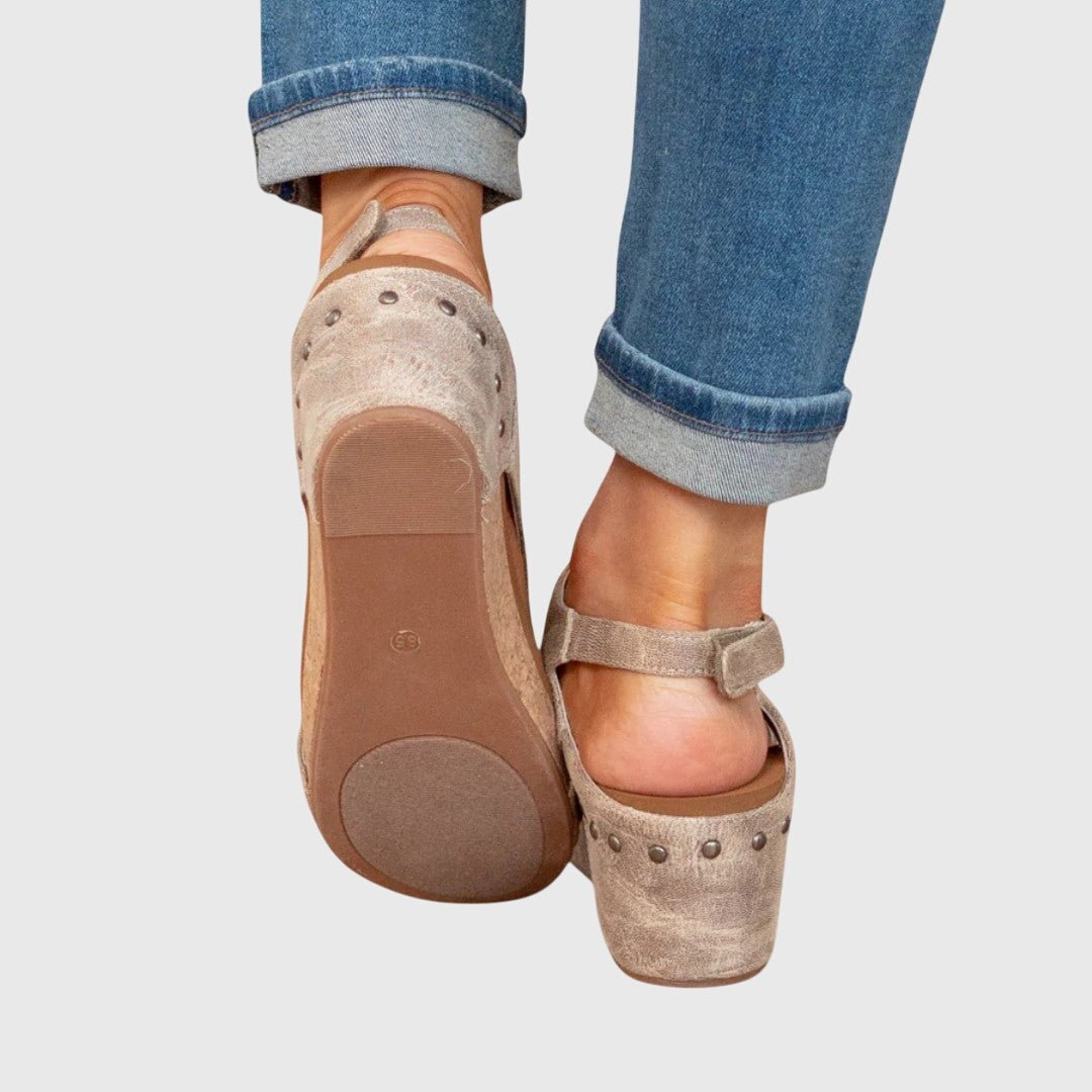 Orthopedic Wedge Sandals — Adjustable Strap Comfort 3